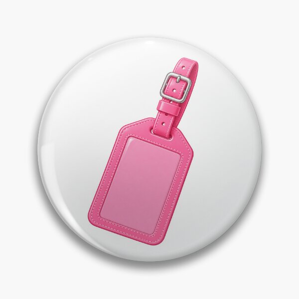 Item preview, Pink luggage tag designed and sold by GridiStudio.