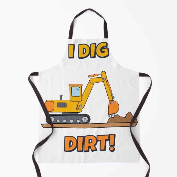 Item preview, I Dig Dirt Excavator Kids Construction designed and sold by BigMachineprint.