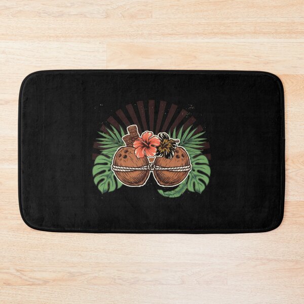 Item preview, Coconut Bra Hawaiian Tropical Costume Luau Party Vacation designed and sold by Redgiant87x.