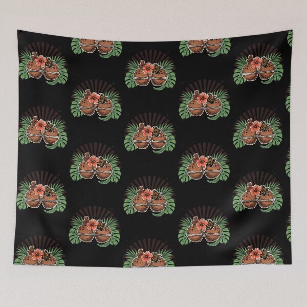 Item preview, Coconut Bra Hawaiian Tropical Costume Luau Party Vacation designed and sold by Redgiant87x.