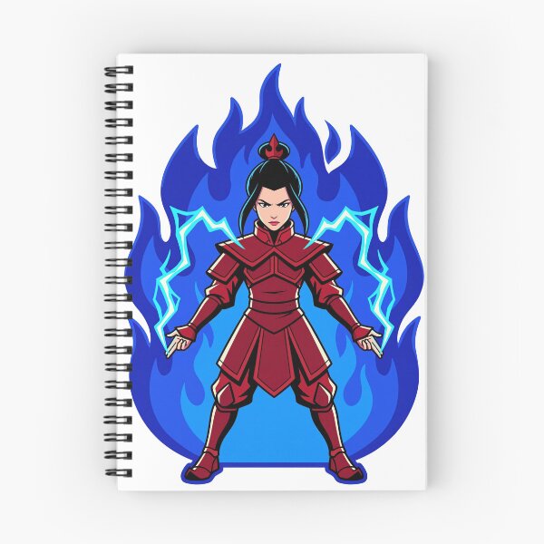 Item preview, Azula Electric Lightning and Blue Flames designed and sold by GEODES STUDIO.