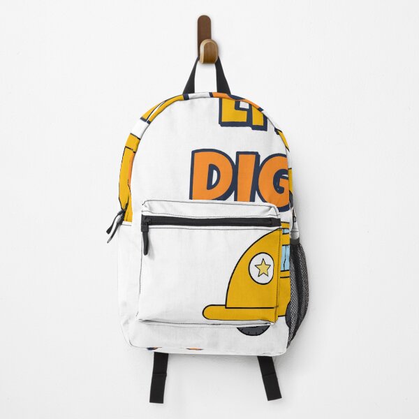 Item preview, Little Digger Hard Hat Skid Steer Kids designed and sold by BigMachineprint.