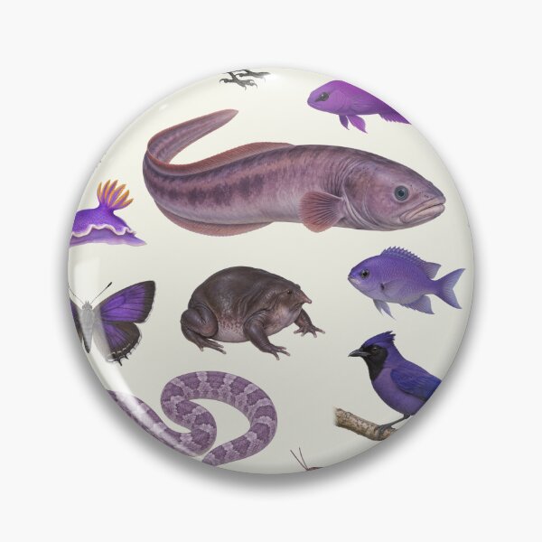 Item preview, Wild World in Purple Retro Style Identification Chart designed and sold by kakarikihill.