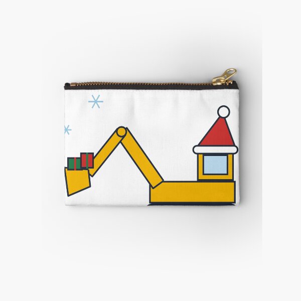 Item preview, Santas Little Digger Christmas Excavator Kids designed and sold by BigMachineprint.