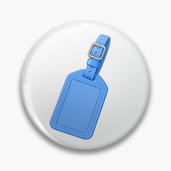 Item preview, Blue luggage tag designed and sold by GridiStudio.