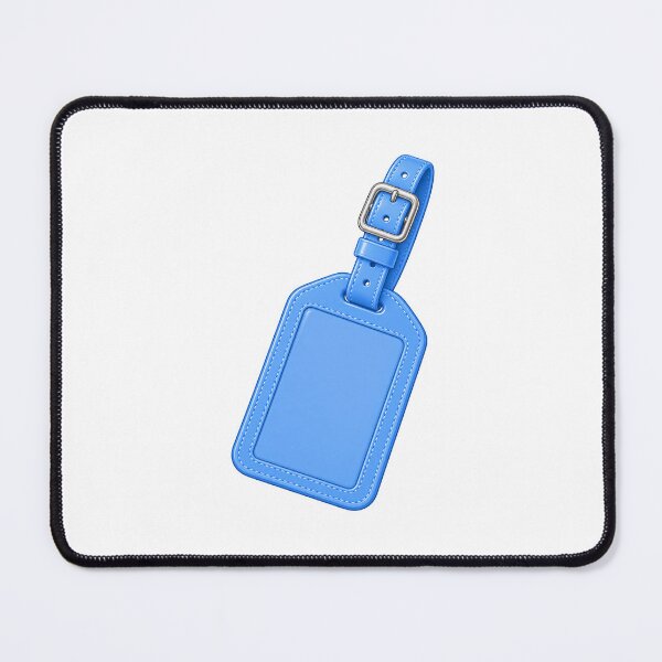 Item preview, Blue luggage tag designed and sold by GridiStudio.