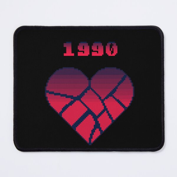 Item preview, 1990 Retro Heart - 90s Nostalgia Broken Mosaic Heart designed and sold by RetroRlx.