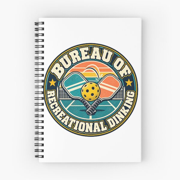 Item preview, Bureau of Recreational Dinking Pickleball Humor designed and sold by Quirkloomstudio.
