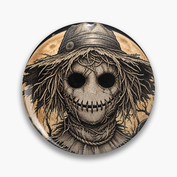 Item preview, I See You - scarecrow cemetery Halloween designed and sold by thirtyonestars.