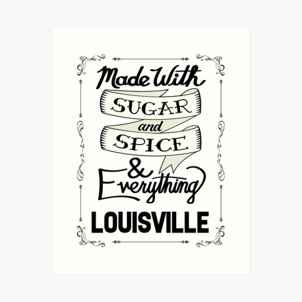 Item preview, Sugar and Spice Louisville designed and sold by heeheetees.