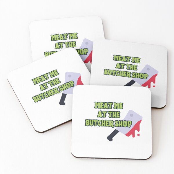 Item preview, Meat Me At The Butcher Shop designed and sold by lovewhatyoudo.
