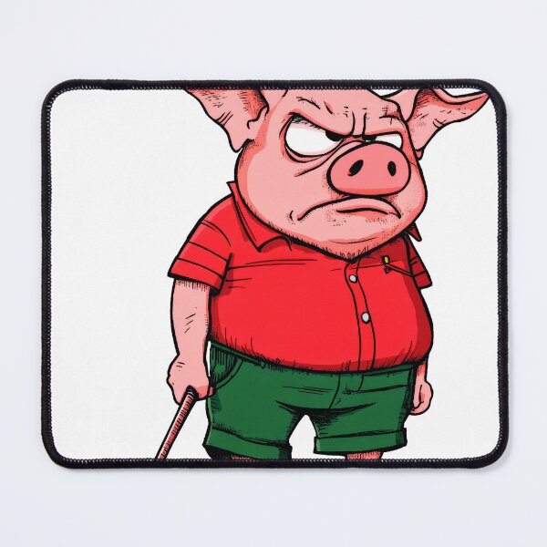 Item preview, Pig golfer designed and sold by Soulskier.