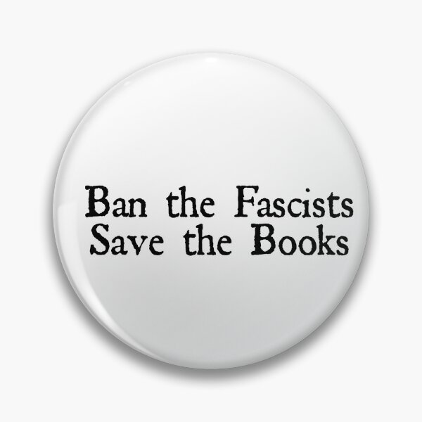 Item preview, ban the fascists save the books designed and sold by designing01Ar3.