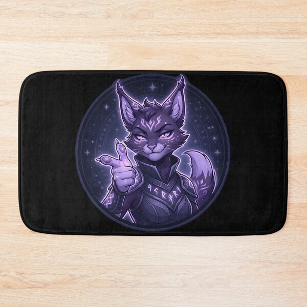 Item preview, Furry Wolf Avatar Sticker - Mystical Purple Edgy Finger Gun Profile Graphic designed and sold by DuckOddity.