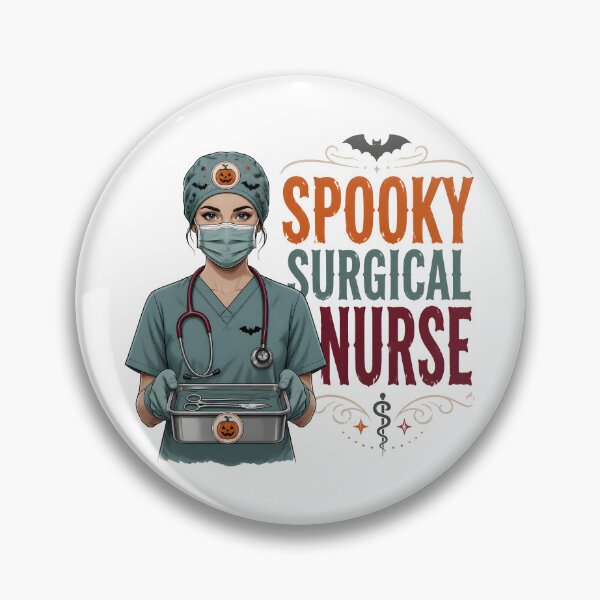 Artikelvorschau, Gruselige OP-Schwester im Operationssaal an Halloween entworfen und verkauft von KristenosNehk.