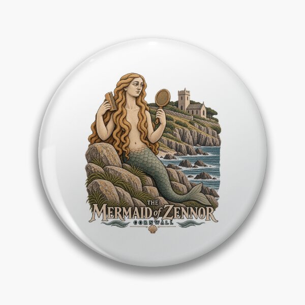 Artikelvorschau, Die Meerjungfrau von Zennor – Legende aus der kornischen Folklore entworfen und verkauft von Larkfound Studio.