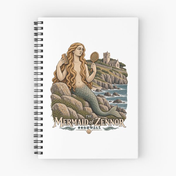 Artikelvorschau, Die Meerjungfrau von Zennor – Legende aus der kornischen Folklore entworfen und verkauft von Larkfound Studio.