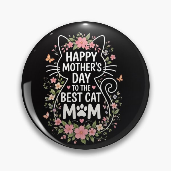 Item preview, Happy Mother’s Day to the Best Cat Mom!  designed and sold by Leo Bennett.