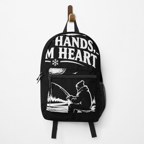 Item preview, Cold Hands, Warm Heart, Winter ice Fishing tshirt designed and sold by MalwasBasket.