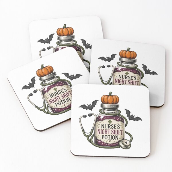 Item preview, Nurses Night Shift Potion Spooky Hospital designed and sold by KristenosNehk.