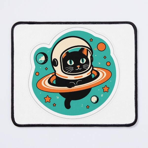 Item preview, astro kitty designed and sold by Stupid Shirts.