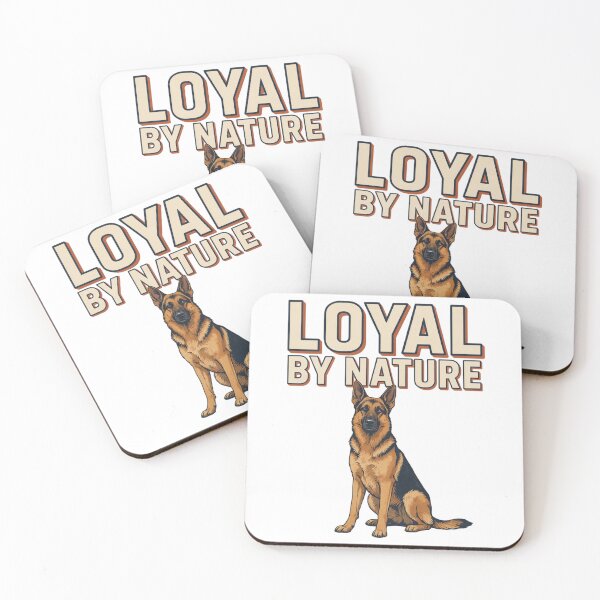Item preview, German Shepherd - Funny Dog | Loyal By Nature designed and sold by No Excuses Supply.