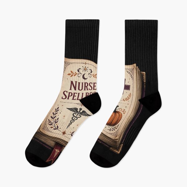 Item preview, Nurse Spellbook Magic Spooky Healthcare designed and sold by KristenosNehk.