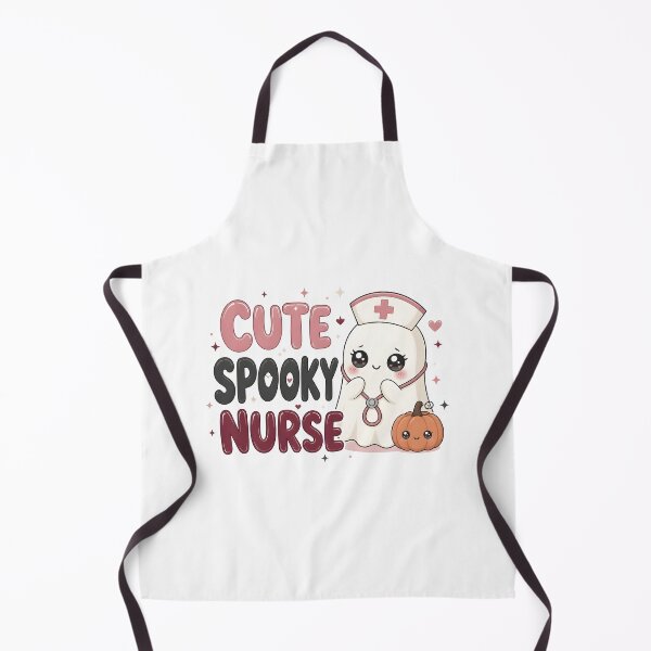 Item preview, Cute Spooky Nurse Kawaii Ghost Halloween designed and sold by KristenosNehk.