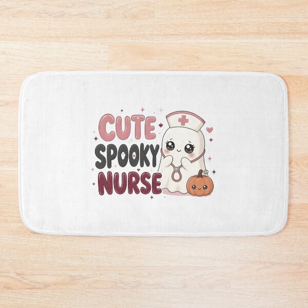 Item preview, Cute Spooky Nurse Kawaii Ghost Halloween designed and sold by KristenosNehk.