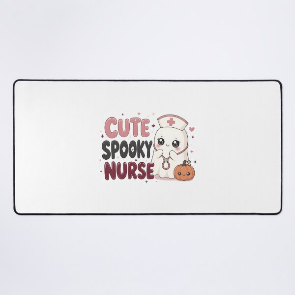 Item preview, Cute Spooky Nurse Kawaii Ghost Halloween designed and sold by KristenosNehk.