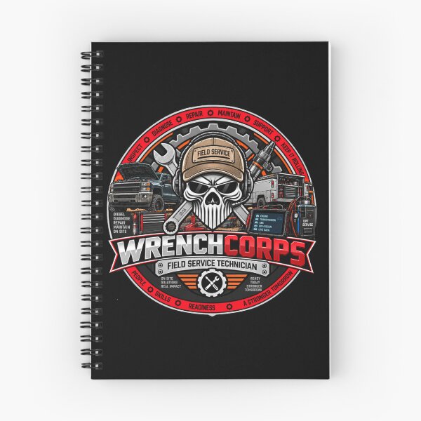 Item preview, WrenchCorps - Field Service Technician (Diesel Trucks) designed and sold by WrenchCorps.