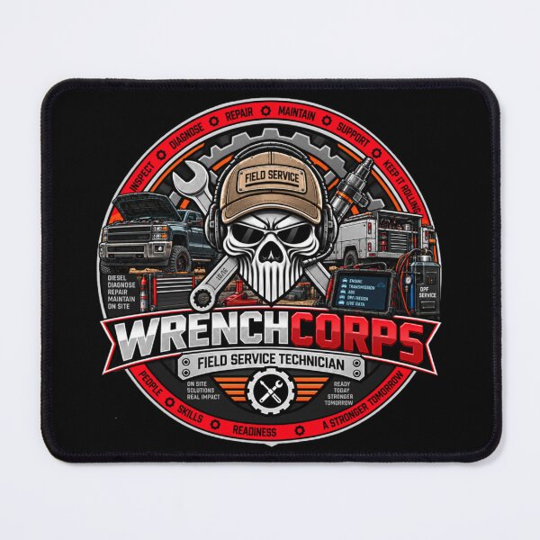Item preview, WrenchCorps - Field Service Technician (Diesel Trucks) designed and sold by WrenchCorps.
