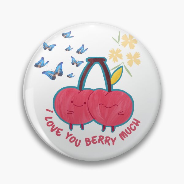 Item preview, i love you berry much designed and sold by Kuevitaglowshop.