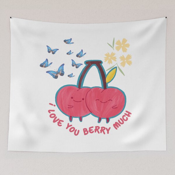 Item preview, i love you berry much designed and sold by Kuevitaglowshop.