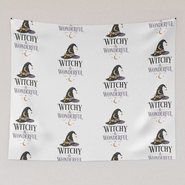 Item preview, Witchy And Wonderful Witch Hat Moon Halloween designed and sold by NRcollections24.