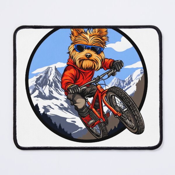 Item preview, Yorkshire Terrier mountain bike designed and sold by Soulskier.