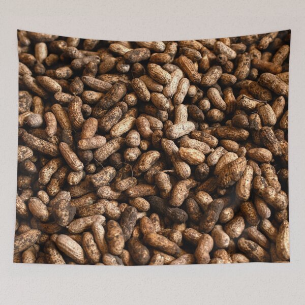 Item preview, Raw Raw Peanuts in Shell Organic Texture designed and sold by ThaCriações.