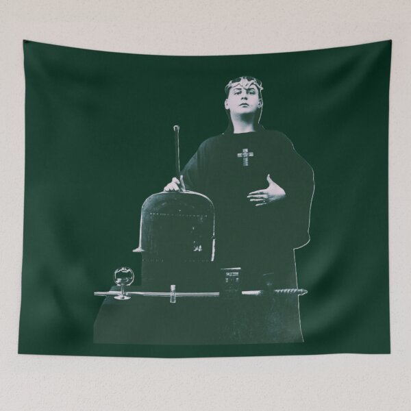 Artikelvorschau, Aleister Crowley entworfen und verkauft von Om Pharaoh Records.