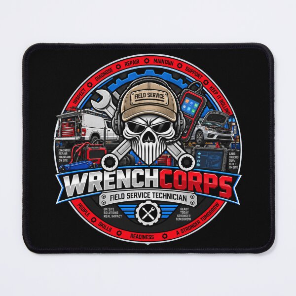 Item preview, WrenchCorps - Field Service Technician (Automotive / Mobile Mechanic) designed and sold by WrenchCorps.