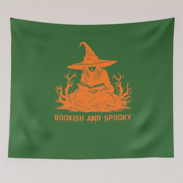 Item preview, Bookish and Spooky Witch Halloween Book Lover designed and sold by Canislupus80.