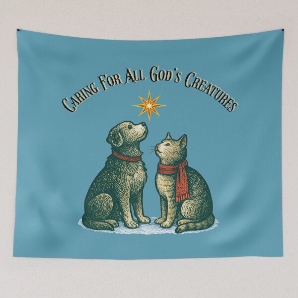 Item preview, Christmas Star Christian Animal Care and Rescue designed and sold by Sachie's Studio.