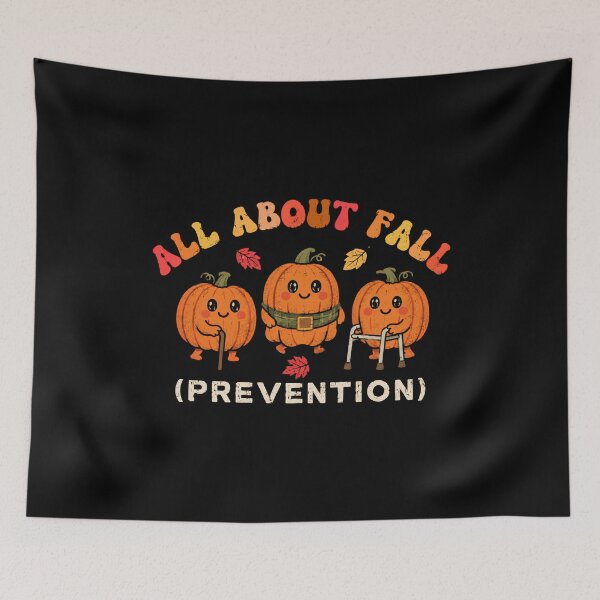 Item preview, All About Fall Prevention Vintage designed and sold by DemureArtsy.