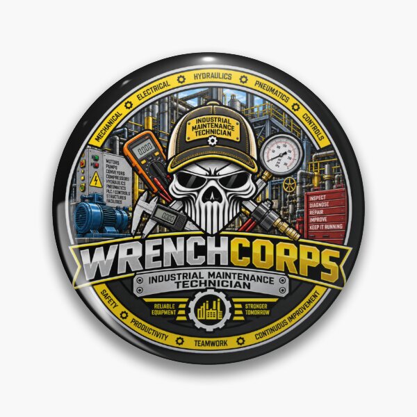 Item preview, WrenchCorps - Industrial Maintenance Technician designed and sold by WrenchCorps.