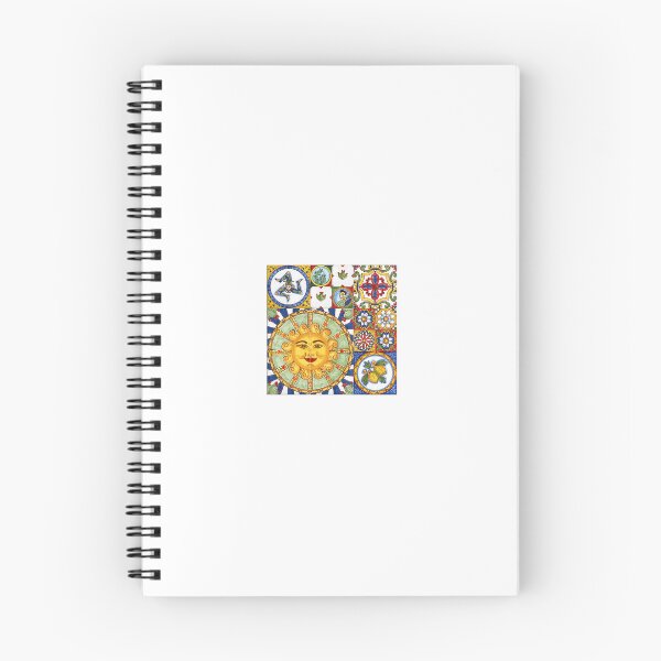 Aperçu de l'œuvre Patchwork sicilien, Carretto Siciliano, motifs de charrettes siciliennes créée et vendue par CEARceramics.