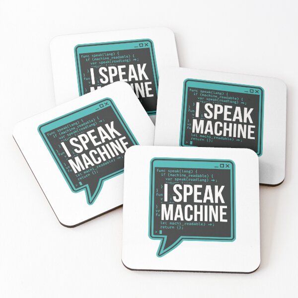 Item preview, I Speak Machine Funny Introvert Developer Gift designed and sold by Ixnor.