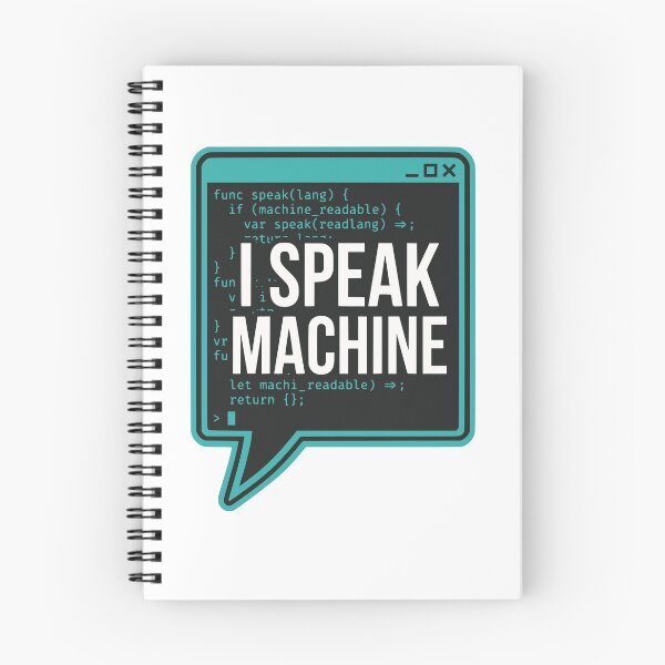 Item preview, I Speak Machine Funny Introvert Developer Gift designed and sold by Ixnor.