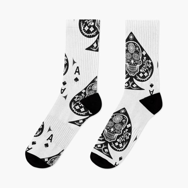 Item preview, Ace of Spades (Day of the Dead) designed and sold by Karate Octopus.