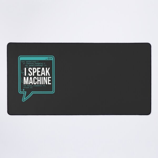 Item preview, I Speak Machine Funny Introvert Developer Gift designed and sold by Ixnor.