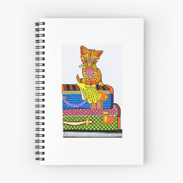 Item preview, Cat on luggage designed and sold by trevorp.