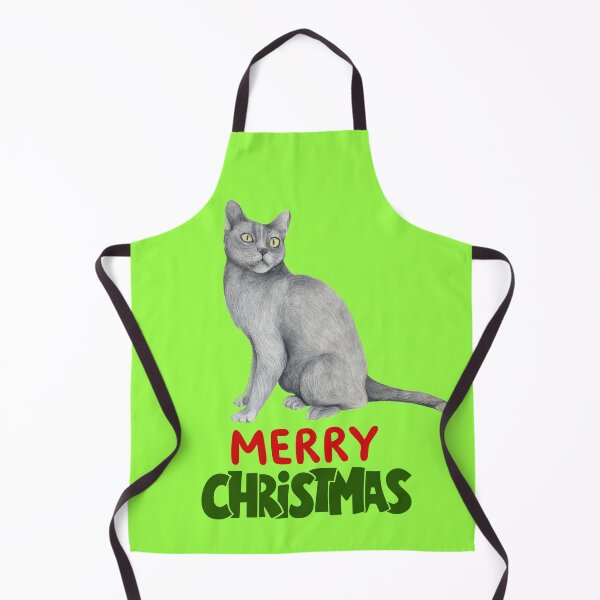 Item preview, Cute British Shorthair Merry Christmas Holiday Art designed and sold by stormk10.